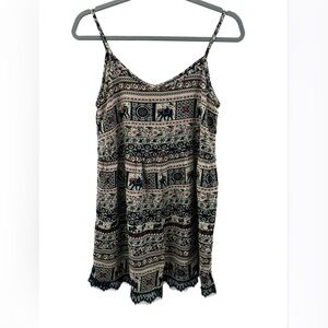 ARP elephant print romper